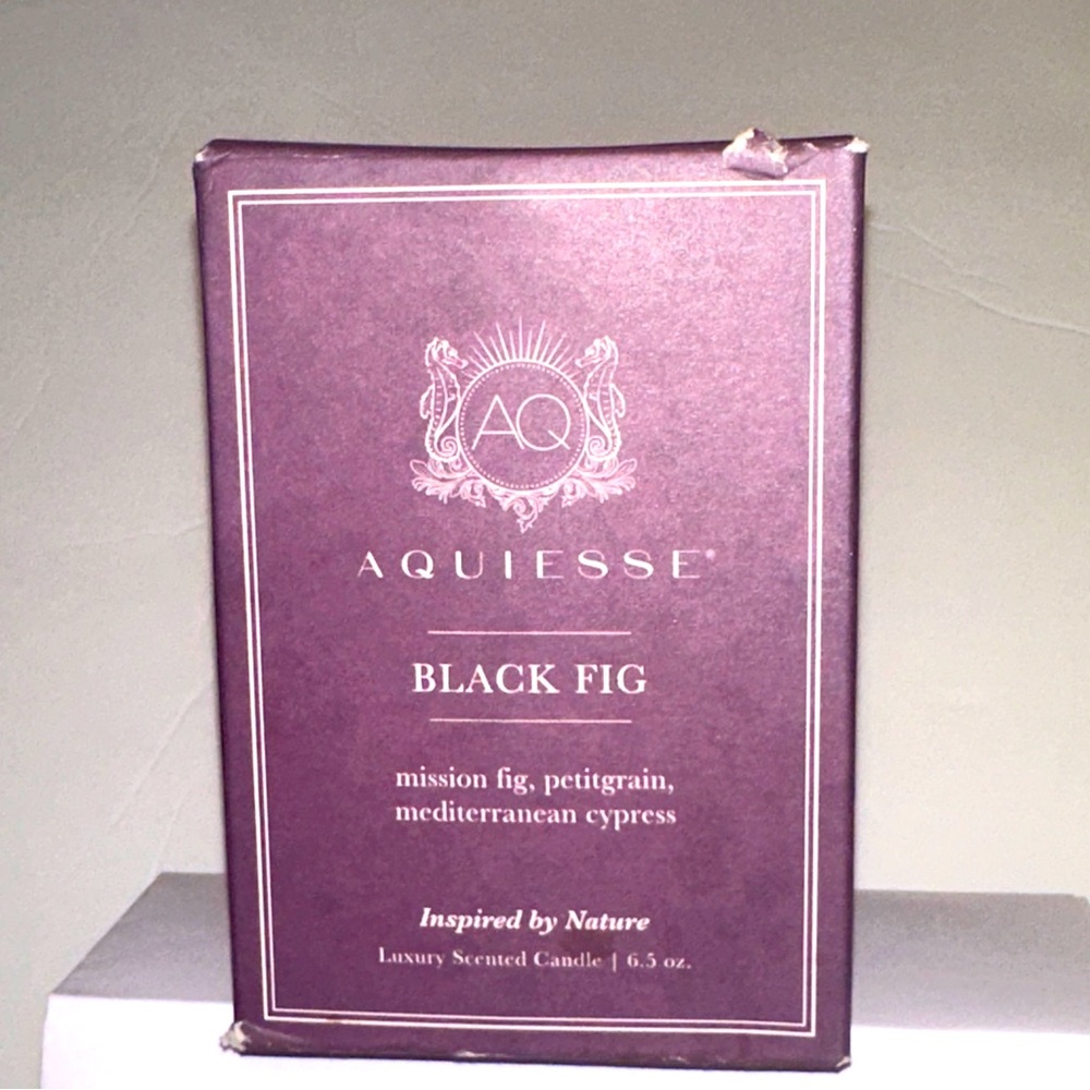 Aquiesse Black Fig Jar Candle